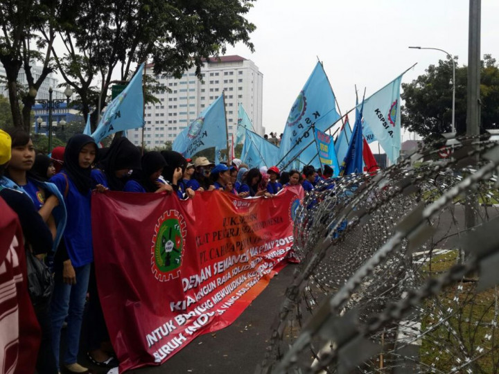 Janji Menaker di Depan Buruh, Upah Naik Setiap Tahun