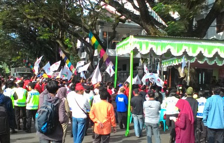 Ini Lima Tuntutan Buruh kepada Gubernur Jatim
