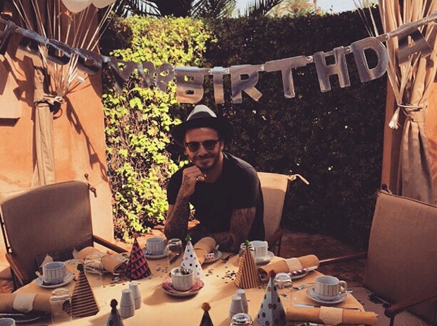 Pesta Ulang Tahun di Maroko, Beckham Habiskan GBP250 Ribu 