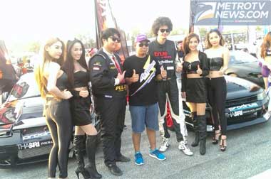 Tim Dukungan Achilles Berlaga di Thailand All Star Drift Championship 