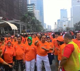 Warga Sulawesi Tengah Promosikan Sail Tomini 2015 di CFD 