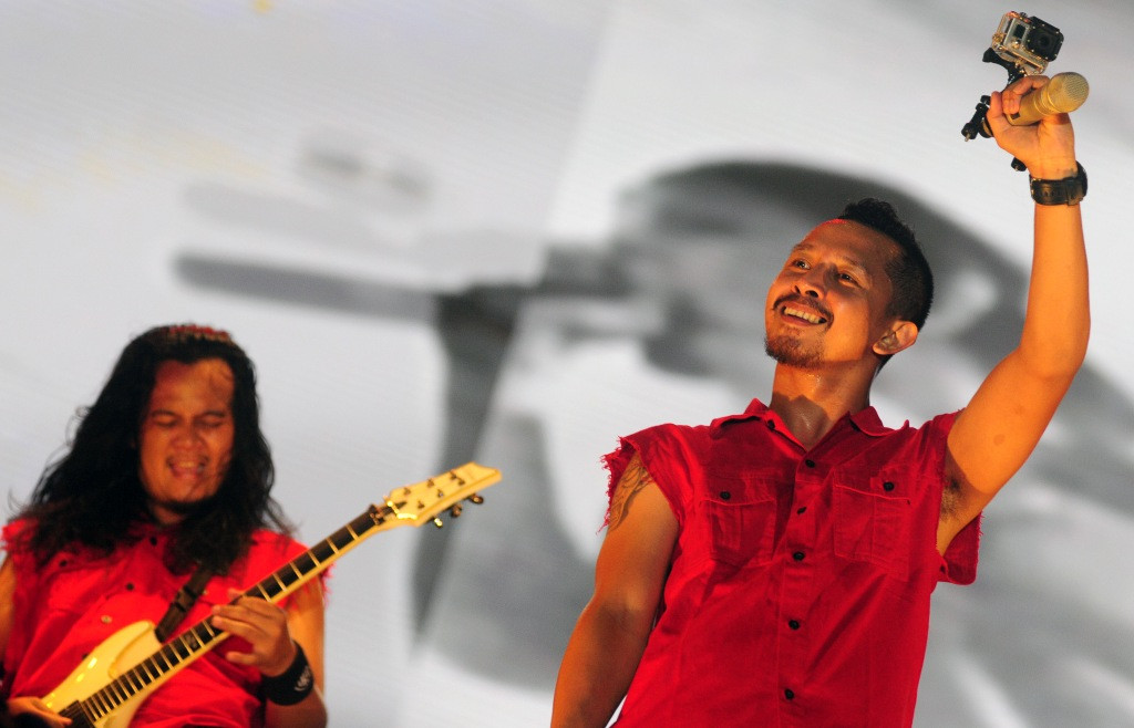 Burgerkill (Foto:Antara/Agus Bebeng)