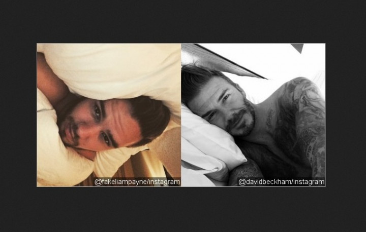 Pose Selfie Liam Payne Mirip David Beckham