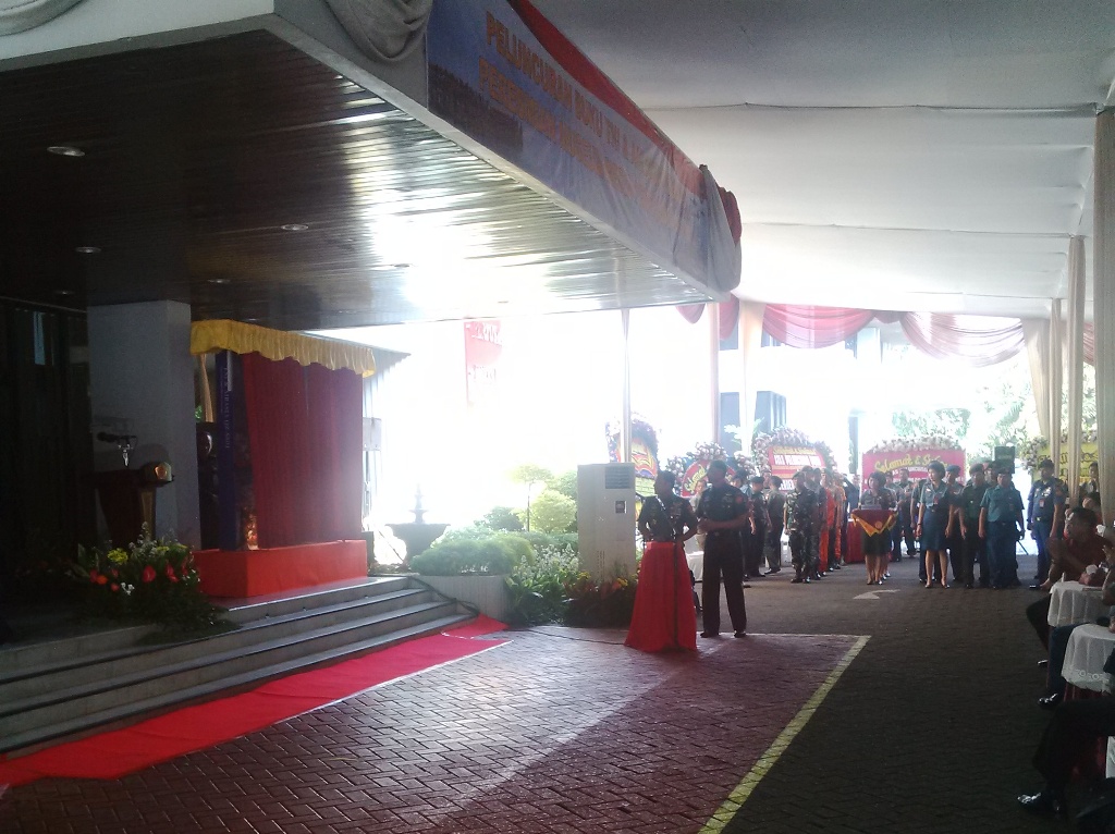 Moeldoko luncurkan buku TNI dan AirAsia QZ8501. Foto: MTVN.com/Achmad Zulfikar Fazli.