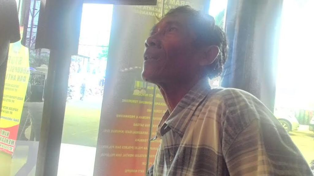 Kakek Kesya, Sumaryono--Metrotvnews.com/Damar Iradat