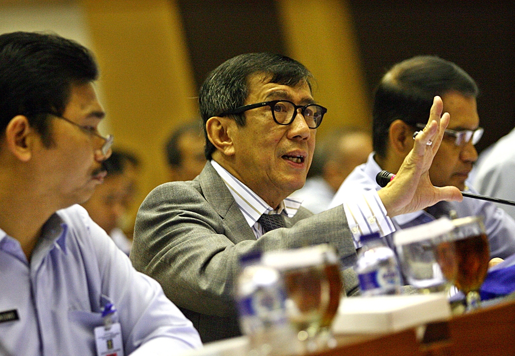 Menteri Hukum dan HAM Yasonna Laoly. (Foto: MI)