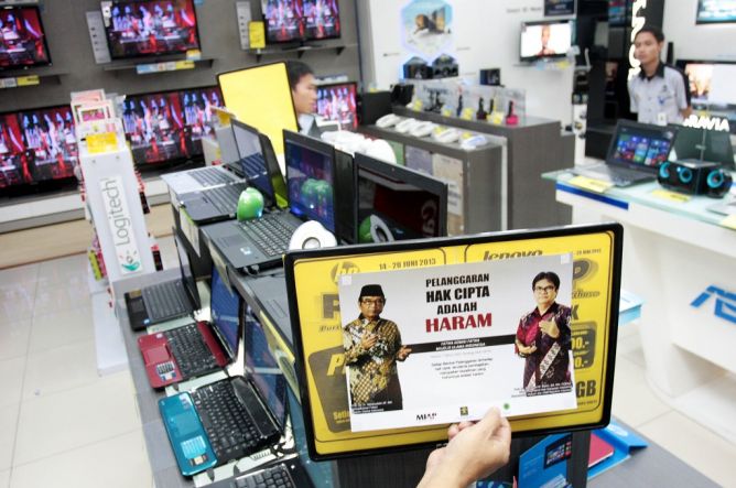 Lembaga Manajemen Kolektif Nasional, Upaya Indonesia Menekan Pembajakan Musik