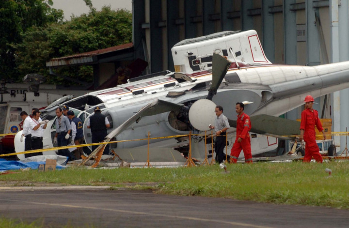 Pesawat Single Seater Terbakar di Pondok Cabe
