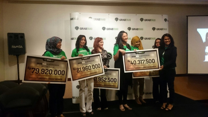 GrabTaxi Donasikan Dana untuk 8 Wanita Inspiratif