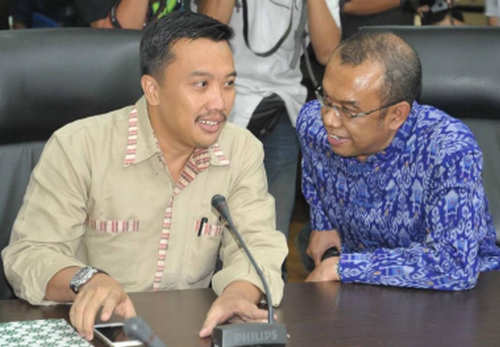 Menpora Imam Nahrawi dan Gatot S Broto (Dok. Menpora.co.id)