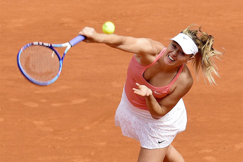 Sharapova Kandas di Semifinal