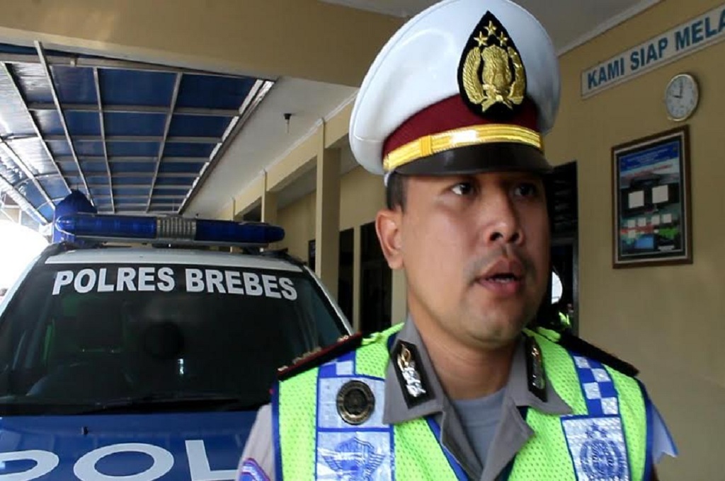 Kasatlantas Polres Brebes, AKP Rendy Andi Julikhlas, Metrotvnews.com/ Kuntoro