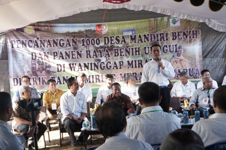 Pertama Kali dalam Sejarah, Ada 1.000 Desa Mandiri Benih di Merauke
