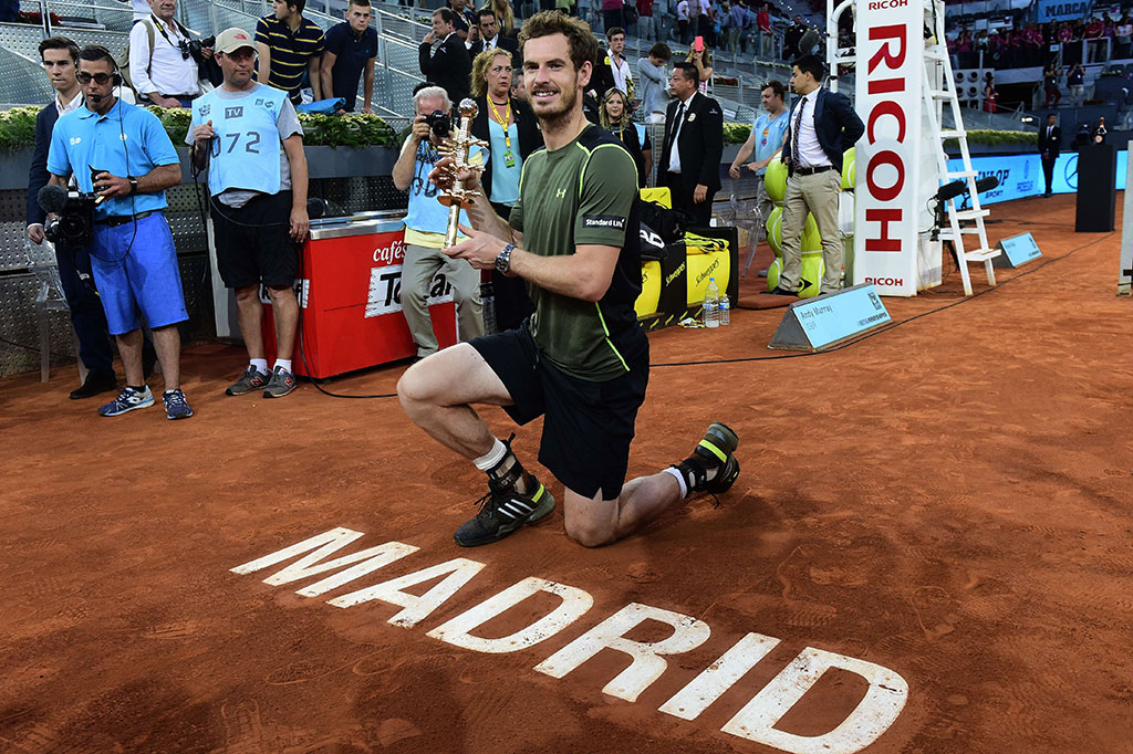 Murray Tekuk Nadal di Final Madrid Terbuka