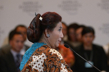 Survey: Susi Pudjiastuti, the Most Publicly Known Minister