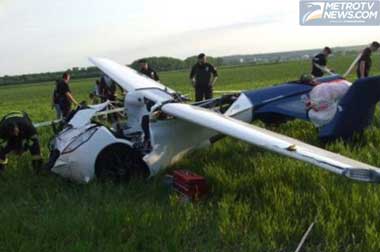 Mobil yang Bisa Terbang, Jatuh saat Diujicoba