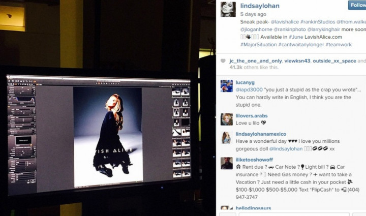 Lindsay Lohan Jadi Model Koleksi Terbaru Lavish Alice?