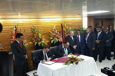 Jokowi Sepakati Dua Nota Kesepahaman di Papua Nugini