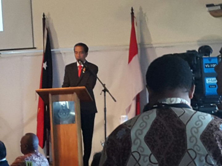 Jokowi Diundang Komunitas Bisnis Papua Nugini