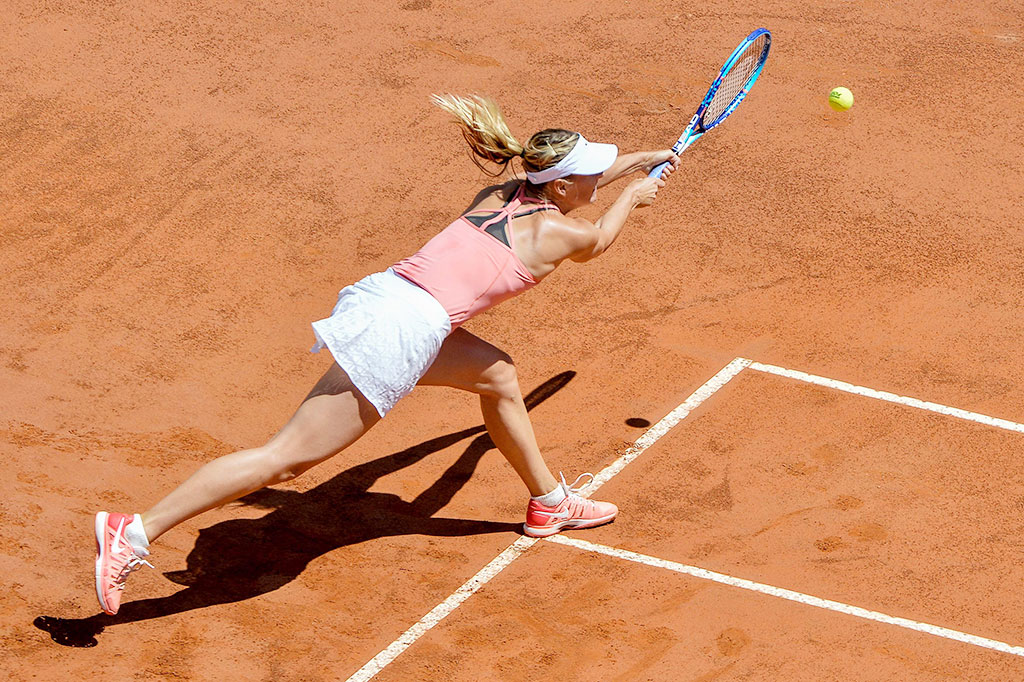 Sharapova Lewati Rintangan Pertama di Italia Terbuka