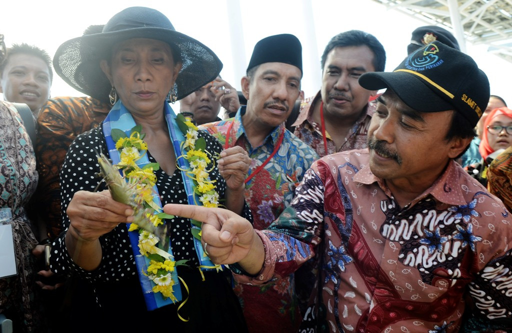 Menteri Kelautan dan Perikanan Susi Pudjiastuti. (Foto: Antara/Sahrul Manda).