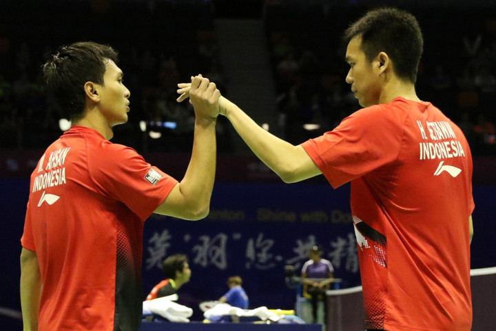 Sukses Sumbang Poin untuk Indonesia, Hendra/Ahsan Puji Penampilan Lawan 