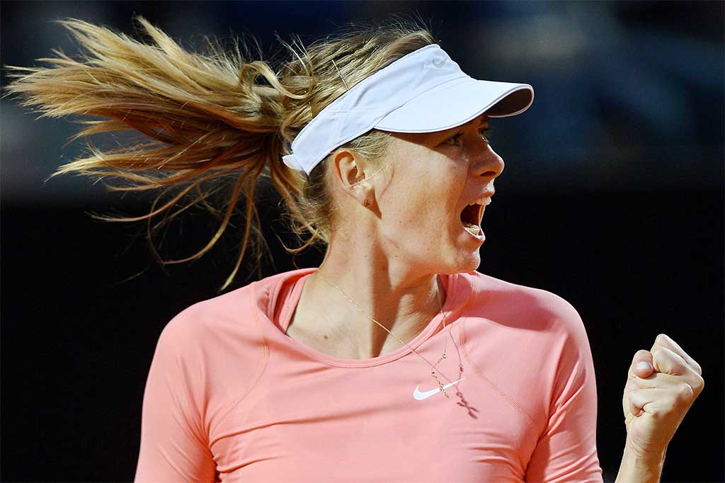Sharapova Menapak ke Semifinal