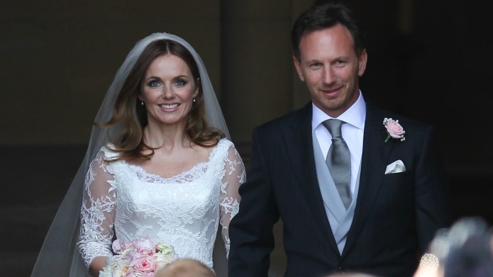Geri Halliwell & Christian Horner (Foto:Sheknows)