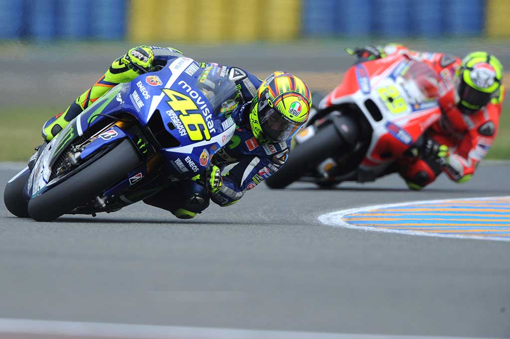Finis Kedua di Seri Prancis, Rossi Tetap Puncaki Klasemen