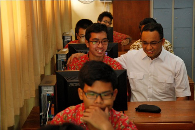 Menteri Pendidikan dan Kebudayaan, Anies Baswedan. (Foto: MI/ Rommy Pujianto)