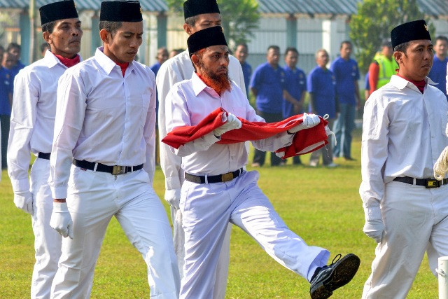 Terpidana Bom Bali Jadi Pengibar Bendera di Lapas Sidoarjo