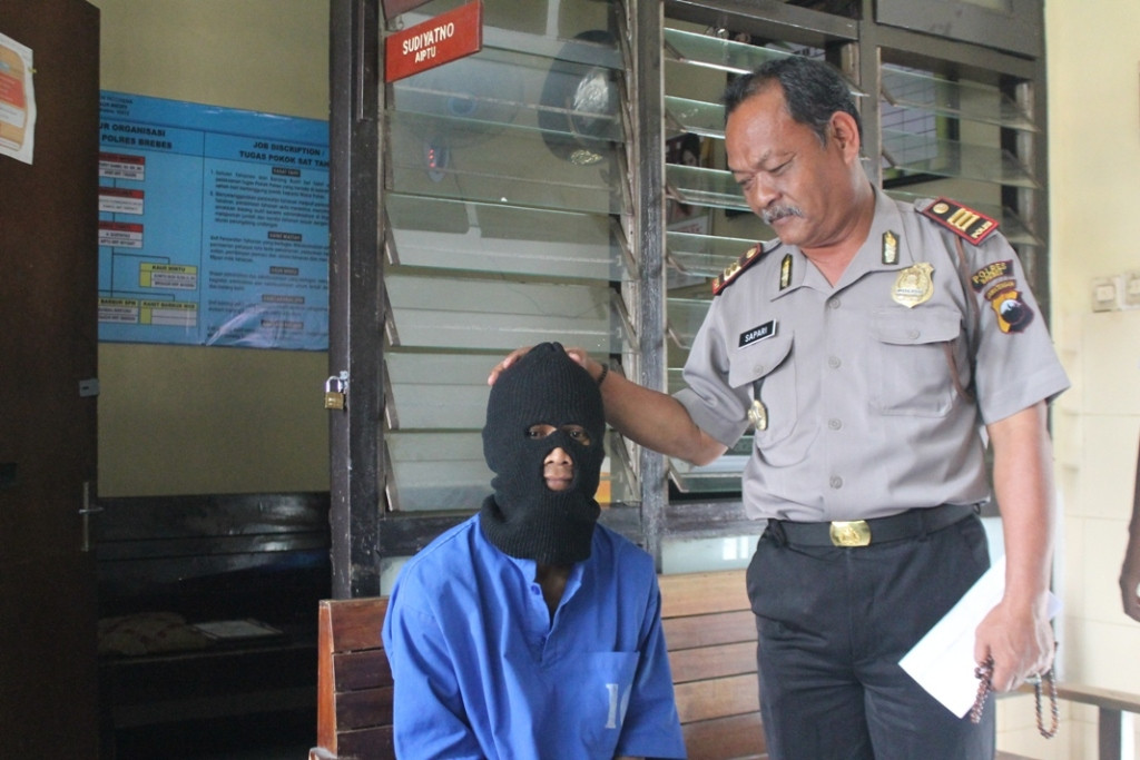 Foto: Kuli bangunan cabul, Toid, di Rumah Tahanan Brebes, Jawa Tengah/MTVN_Kuntoro Tayubi