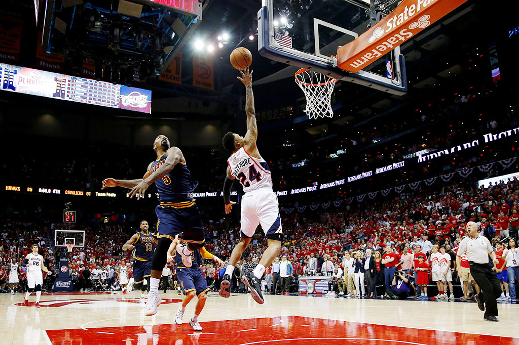  Cavs Kalahkan Hawks di Gim Pertama
