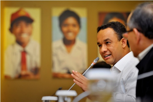 Anies Baswedan. Antara Foto/Yudhi Mahatma