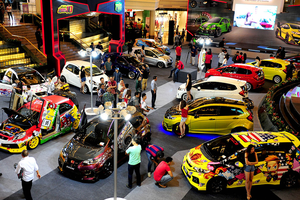 Kontes Modifikasi Honda Jazz dan Honda Brio Digelar