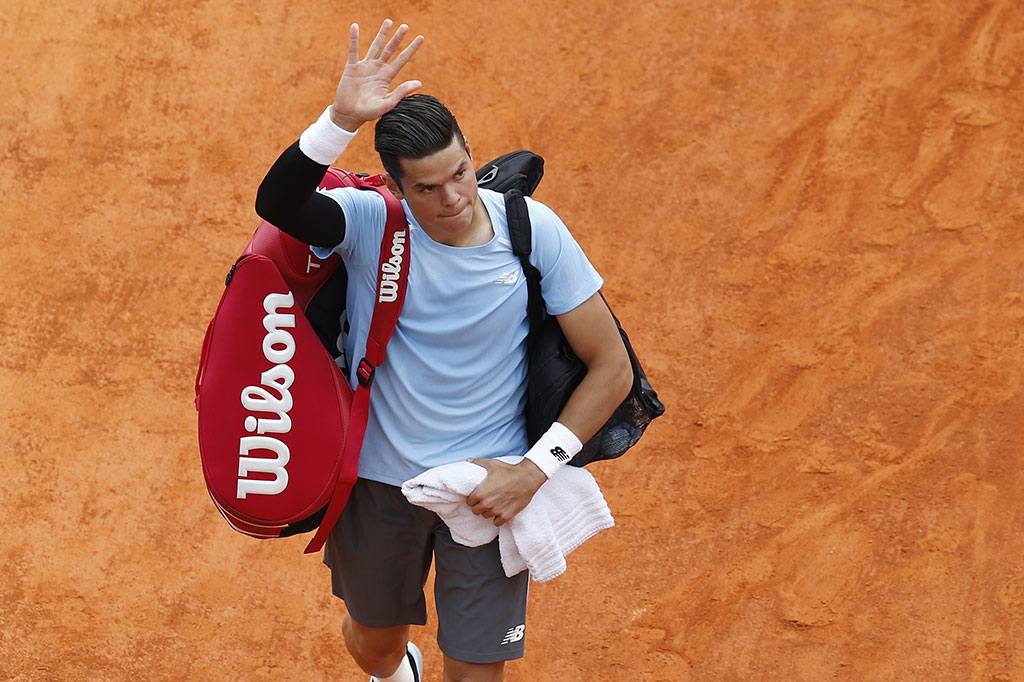 Milos Raonic Mundur dari Prancis Terbuka
