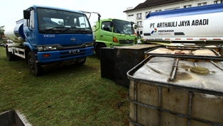 Polisi Amankan 24 Ton BBM Ilgeal 