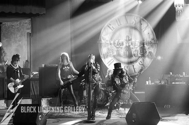 Foto: Sesi video Sweet Child O Mine / Gene Kirkland