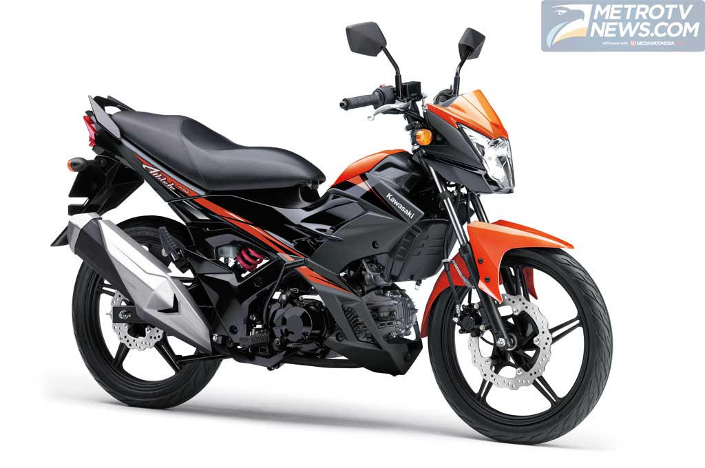 Kawasaki Athlete Pro, komitmen Kawasaki di motor segmen bebek super yang tergerus tipe sport. Kawasaki