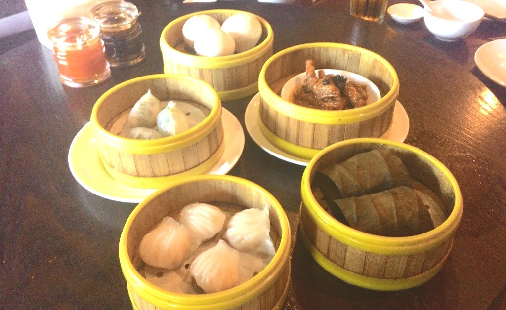 Aneka dimsum di restoran 48 Signature. (Foto: Dwi Ayu R.)