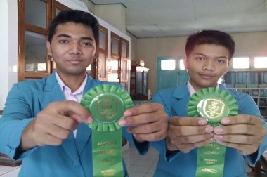 Gunakan Abu Gunung Kelud, Dua Pelajar SMA Solo Berjaya di AS