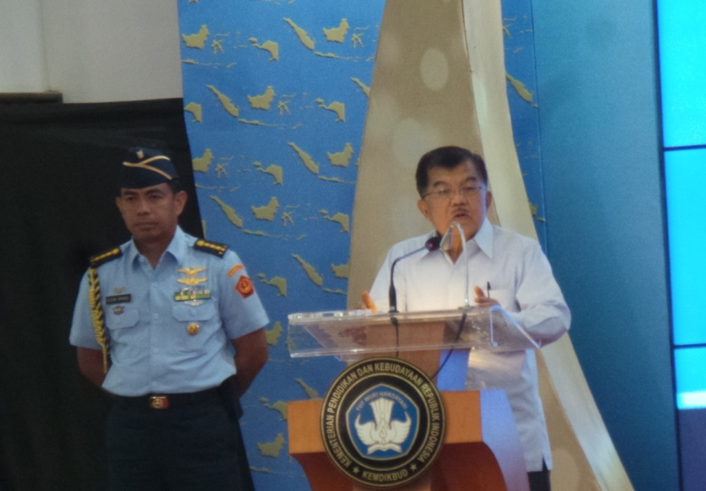 Wakil Presiden Jusuf Kalla (Foto MTVN/ Dhery)