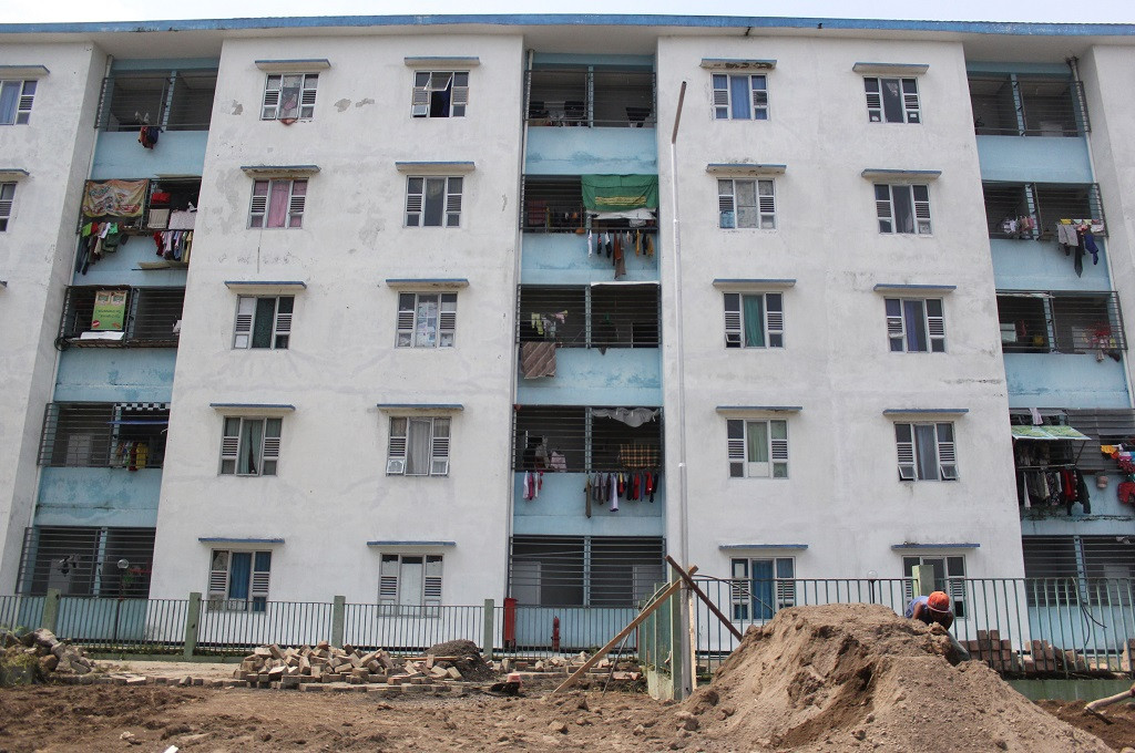 Rusunawa di Sidoarjo yang menjadi tempat pengungsian warga Syiah asal Sampang, Ant/ Sahlan Kurniawan