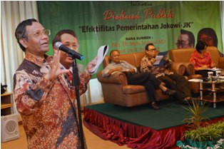 Mahfud MD Kecewa Kinerja Hukum Pemerintahan Jokowi-JK