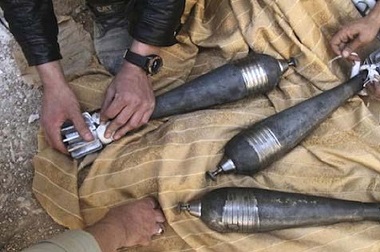 Tiga Mortir Ditemukan di Selokan Kota Surabaya