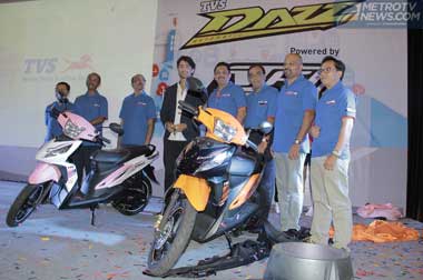 TVS Dazz DFI Resmi Meluncur Sasar Kaum Hawa, Harga Rp12,6 Juta 