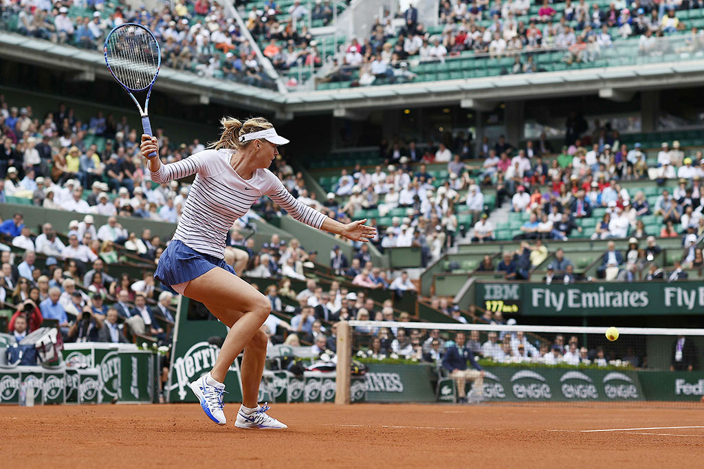 Singkirkan Stosur, Sharapova Melenggang ke 16 Besar