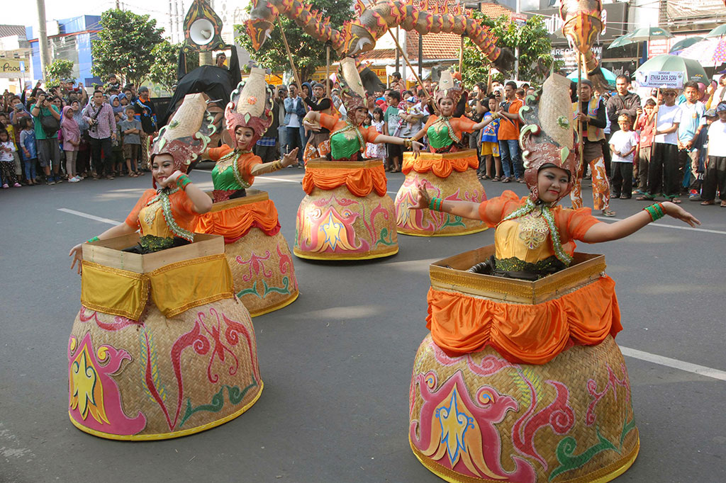 Helaran Pawai Budaya Meriahkan Hari Jadi Kota Bogor