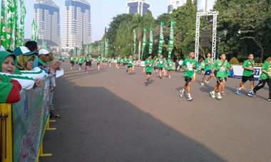 Peserta Jakarta 10K Bangga Mesti tak Capai <i>Finish</i>