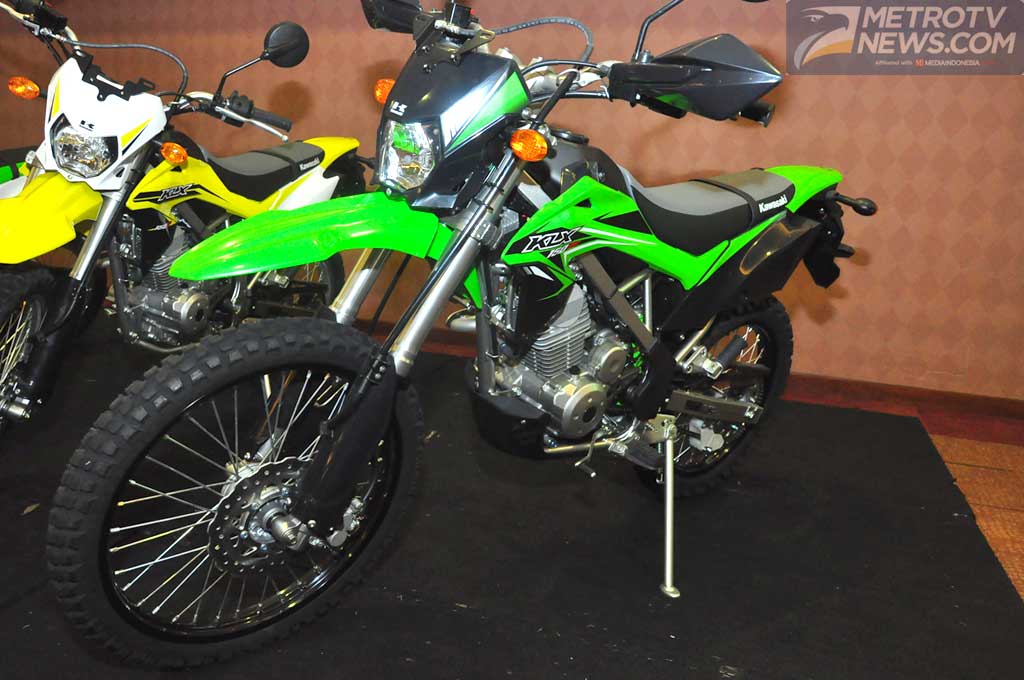 New Kawasaki KLX150 Series, lolos Euro 3 sehingga ramah lingkungan. MTVN/Ekawan Raharja